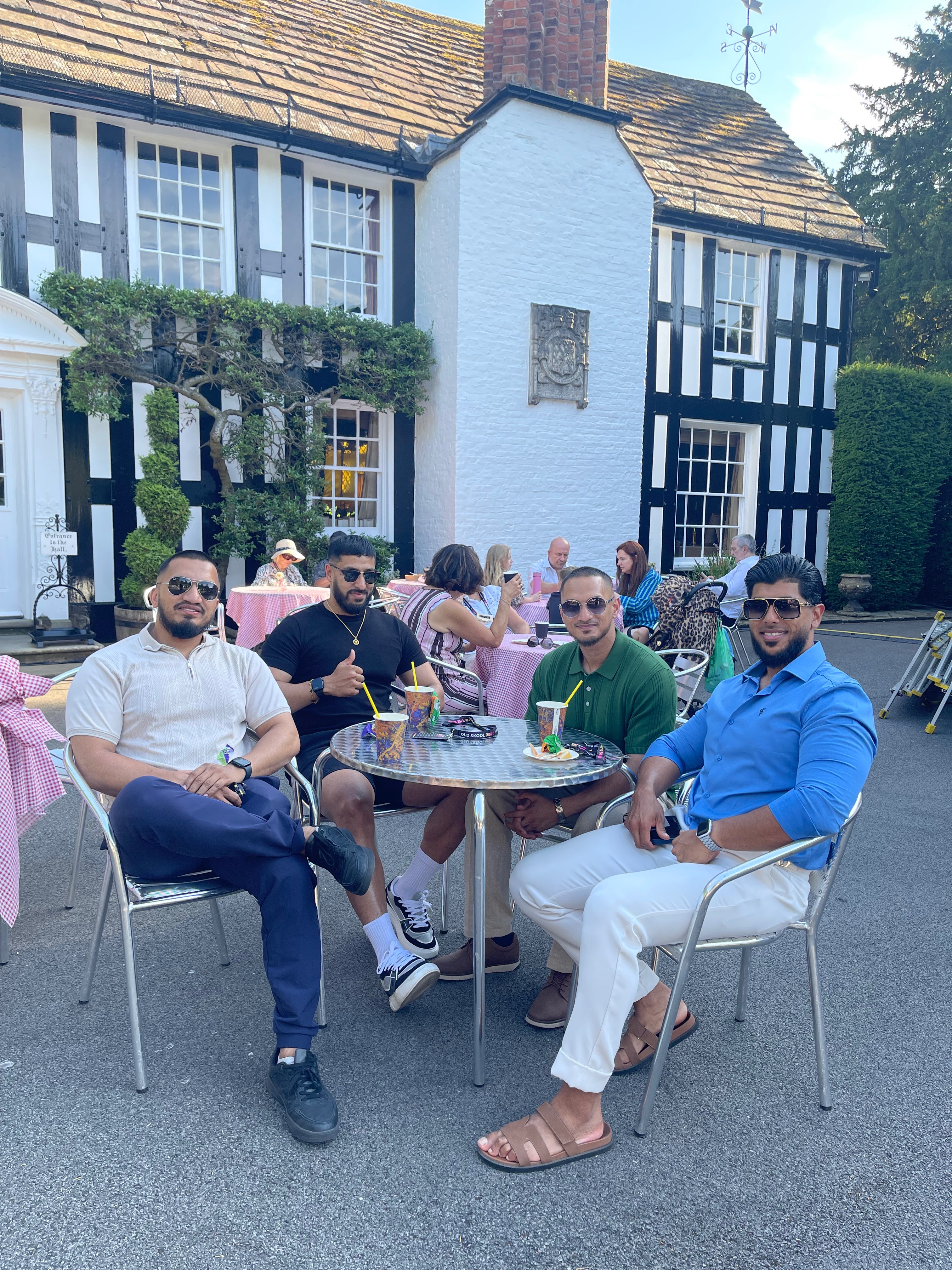 The Meet Podcast group photographed together outdoors